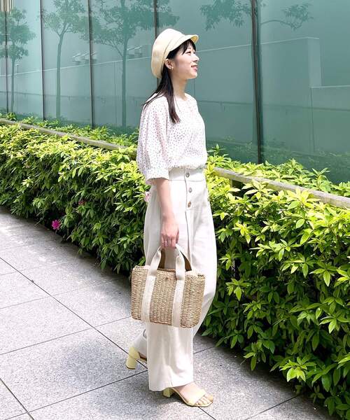 OPAQUE.CLIP（オペークドットクリップ）の「◆ブレードキャスケット（キャスケット・レディース・オフホワイト/ブラック/サンドベージュ・00）」の12枚目の写真