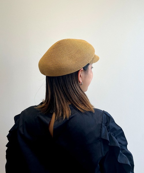 OPAQUE.CLIP（オペークドットクリップ）の「◆ブレードキャスケット（キャスケット・レディース・オフホワイト/ブラック/サンドベージュ・00）」の19枚目の写真