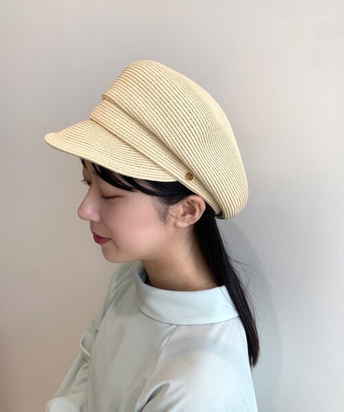 OPAQUE.CLIP（オペークドットクリップ）の「◆ブレードキャスケット（キャスケット・レディース・オフホワイト/ブラック/サンドベージュ・00）」の17枚目の写真