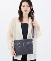LeSportsac（レスポートサック）の「POUCH CROSSBODY シャドウグレーC（ショルダーバッグ・キッズ）」