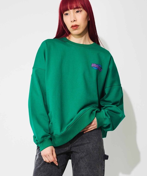 ウェーブロゴスウェットプルオーバー【ユニセックス】