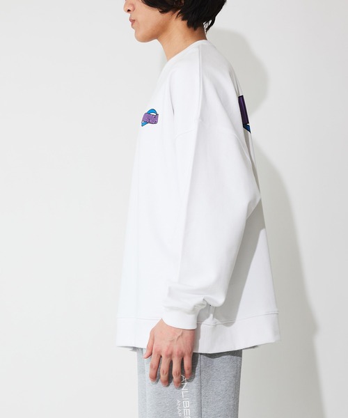 ANLIBERTY ANAP(アンリバティアナップ)の「ウェーブロゴスウェットプルオーバー【ユニセックス】(スウェット・レディース・ホワイト/グリーン・S/M)」の15枚目の写真