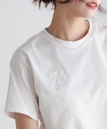 シルケット刺繍Tシャツ
