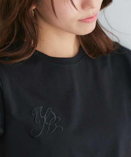 シルケットカットソー シルケットポンチ フライスリブTシャツ（07-42TI03-204