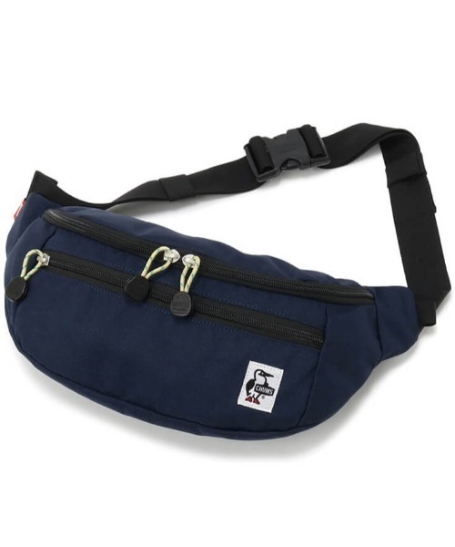 CHUMS(チャムス)の「CHUMS/チャムス ウエストバッグ RECYCLE SMALL WAIST POUCH リサイクルスモールウエストポーチ CH60-3529(ボディバッグ/ウエストポーチ・メンズ・ブラウン/ブラック/ホワイト/ネイビー/グレイッシュベージュ/ライトブルー/レッド/ブラック×ホワイト・FREE)」の7枚目の写真