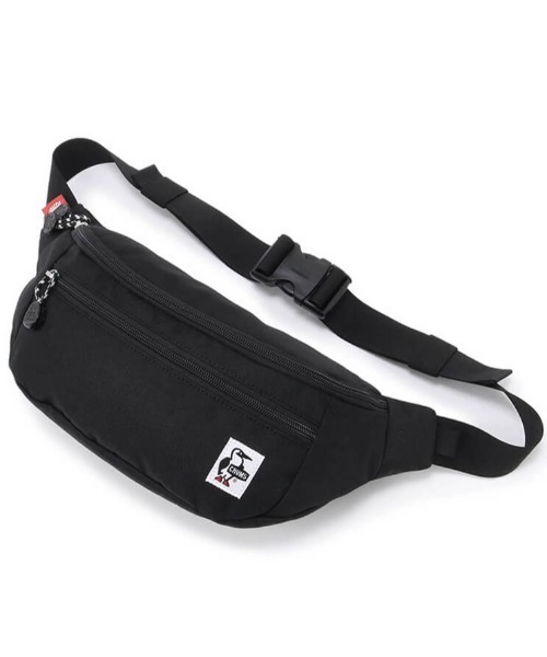 CHUMS(チャムス)の「CHUMS/チャムス ウエストバッグ RECYCLE SMALL WAIST POUCH リサイクルスモールウエストポーチ CH60-3529(ボディバッグ/ウエストポーチ・メンズ・ブラウン/ブラック/ホワイト/ネイビー/グレイッシュベージュ/ライトブルー/レッド/ブラック×ホワイト・FREE)」の3枚目の写真