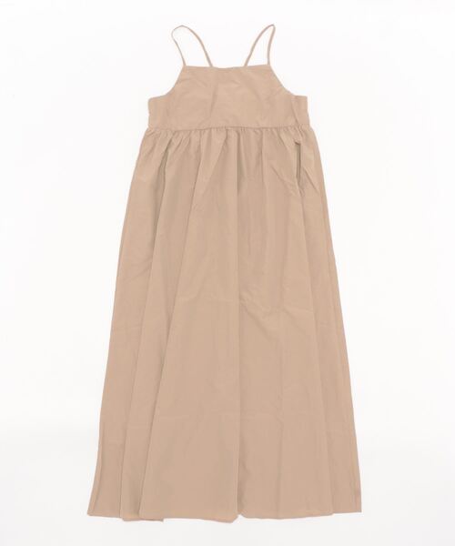 STYLEBLOCK（スタイルブロック）の「タフタレースアップキャミワンピース（ワンピース・レディース・ベージュ/ブラック/ホワイト系その他/ブルー/グリーン・M）」の3枚目の写真