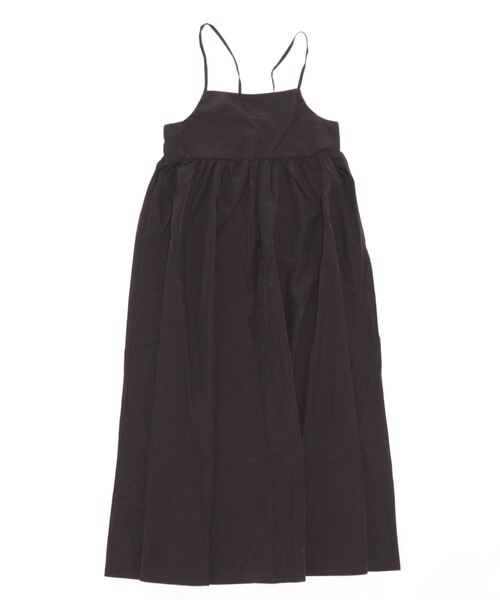 STYLEBLOCK（スタイルブロック）の「タフタレースアップキャミワンピース（ワンピース・レディース・ベージュ/ブラック/ホワイト系その他/ブルー/グリーン・M）」の7枚目の写真