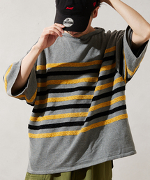 JOURNAL STANDARD relume | モールヤーンボーダーバスクニット(ニット/セーター)