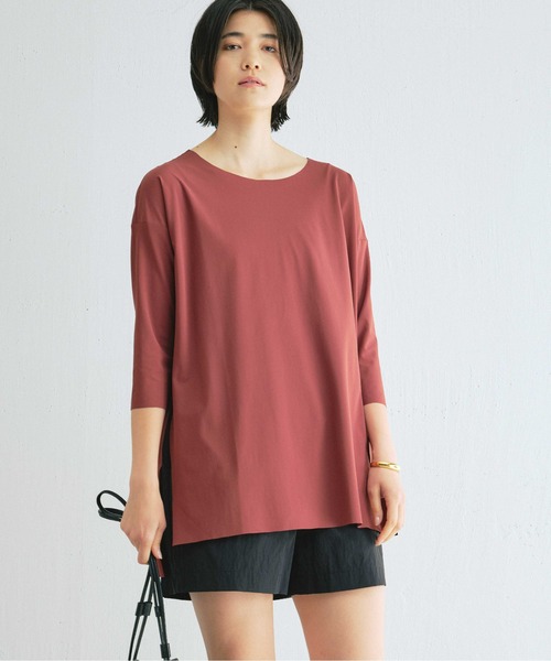 カラタッチサイドスリットTEE ATLA562 レディース