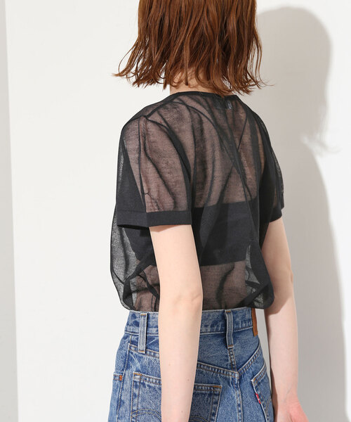 SLOBE IENA（スローブイエナ）の「ストラップ付きベアトップ（チューブトップ・レディース・ベージュ/カーキ/チャコールグレー・FREE）」の7枚目の写真