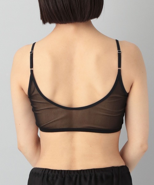 e/rm（イーアールエム）の「【e/rm・WEB限定】cohan（コハン）チュールブラレット（ブラジャー・レディース・ブラック・MEDIUM/SMALL）」の4枚目の写真