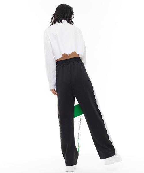 Narcissus(ナルシス)の「【WEBSTORE 限定商品】レースラインパンツ(その他パンツ・レディース・ブラック/パープル/グリーン・FREE)」の8枚目の写真