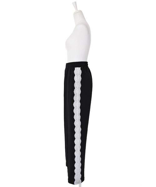 Narcissus(ナルシス)の「【WEBSTORE 限定商品】レースラインパンツ(その他パンツ・レディース・ブラック/パープル/グリーン・FREE)」の7枚目の写真