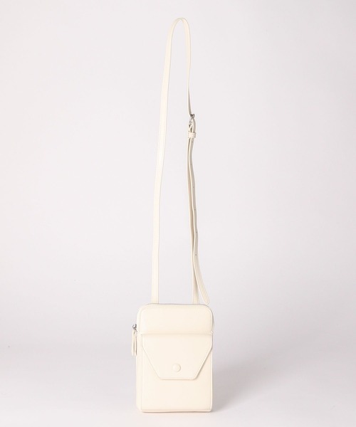 LEPSIM（レプシィム）の「ポケ付きお財布ショルダー　199401（ショルダーバッグ・レディース・ブラック/アイボリー/ピンク・ONE SIZE）」の6枚目の写真