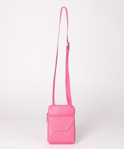 LEPSIM（レプシィム）の「ポケ付きお財布ショルダー　199401（ショルダーバッグ・レディース・ブラック/アイボリー/ピンク・ONE SIZE）」の8枚目の写真