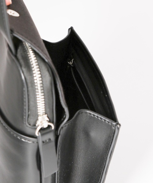 LEPSIM（レプシィム）の「ポケ付きお財布ショルダー　199401（ショルダーバッグ・レディース・ブラック/アイボリー/ピンク・ONE SIZE）」の12枚目の写真