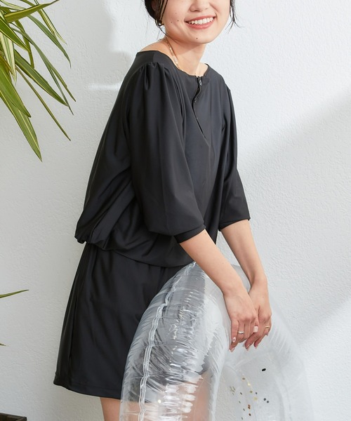 【新品】チャオパニックティピー　ラッシュガード　水着　レディース　Lサイズ 新品】チャオパニックティピー ラッシュガード 水着 レディース L