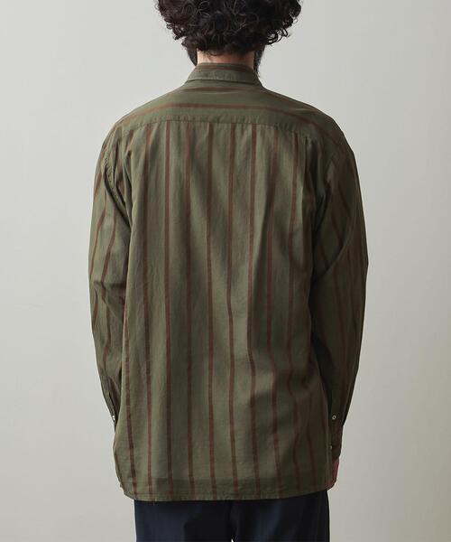 Steven Alan(スティーブンアラン)の「<KAPTAIN SUNSHINE> S/LIGHT SAFARI SHIRT/シャツ(シャツ/ブラウス・メンズ・ベージュ/オリーブ・38/40)」の9枚目の写真