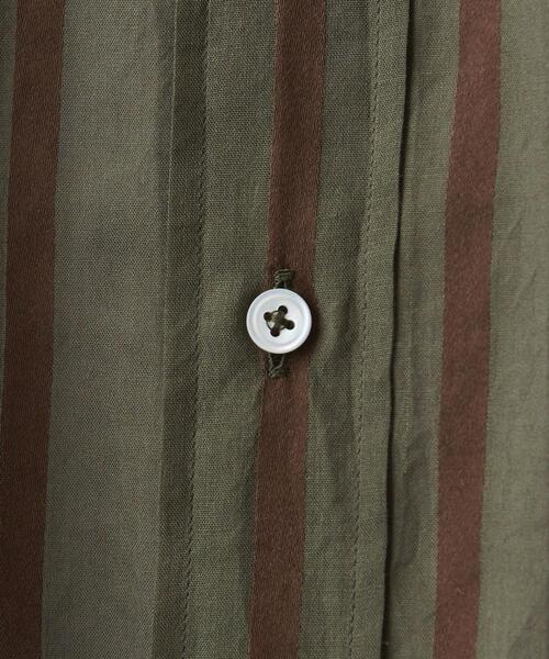 Steven Alan(スティーブンアラン)の「<KAPTAIN SUNSHINE> S/LIGHT SAFARI SHIRT/シャツ(シャツ/ブラウス・メンズ・ベージュ/オリーブ・38/40)」の8枚目の写真