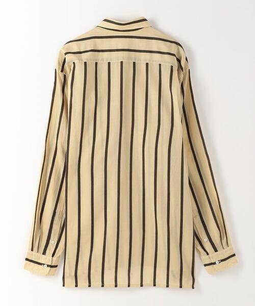 Steven Alan(スティーブンアラン)の「<KAPTAIN SUNSHINE> S/LIGHT SAFARI SHIRT/シャツ(シャツ/ブラウス・メンズ・ベージュ/オリーブ・38/40)」の6枚目の写真