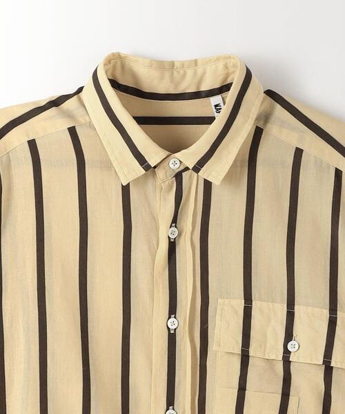 Steven Alan(スティーブンアラン)の「<KAPTAIN SUNSHINE> S/LIGHT SAFARI SHIRT/シャツ(シャツ/ブラウス・メンズ・ベージュ/オリーブ・38/40)」の10枚目の写真