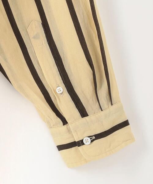 Steven Alan(スティーブンアラン)の「<KAPTAIN SUNSHINE> S/LIGHT SAFARI SHIRT/シャツ(シャツ/ブラウス・メンズ・ベージュ/オリーブ・38/40)」の14枚目の写真
