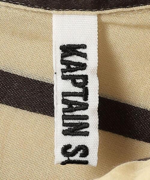 Steven Alan(スティーブンアラン)の「<KAPTAIN SUNSHINE> S/LIGHT SAFARI SHIRT/シャツ(シャツ/ブラウス・メンズ・ベージュ/オリーブ・38/40)」の21枚目の写真