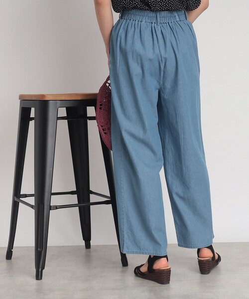 DRESKIP（ドレスキップ）の「◆【軽やかサラリはき心地】タックワイドパンツ（その他パンツ・レディース・ブルー/ネイビー/ベージュ・03/02/04）」の20枚目の写真