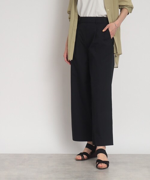 DRESKIP（ドレスキップ）の「◆【軽やかサラリはき心地】タックワイドパンツ（その他パンツ・レディース・ブルー/ネイビー/ベージュ・03/02/04）」の17枚目の写真