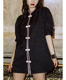 jouetie | ボリュームスリーブチャイナシャツ(シャツ/ブラウス)