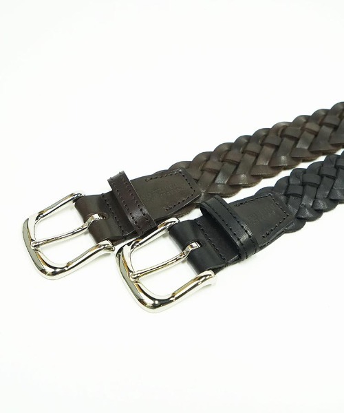 EGO TRIPPING(エゴトリッピング)の「mko11254-MESH BELT ベルト(ベルト・メンズ・ダークブラウン/ブラック・S/M/L)」の3枚目の写真