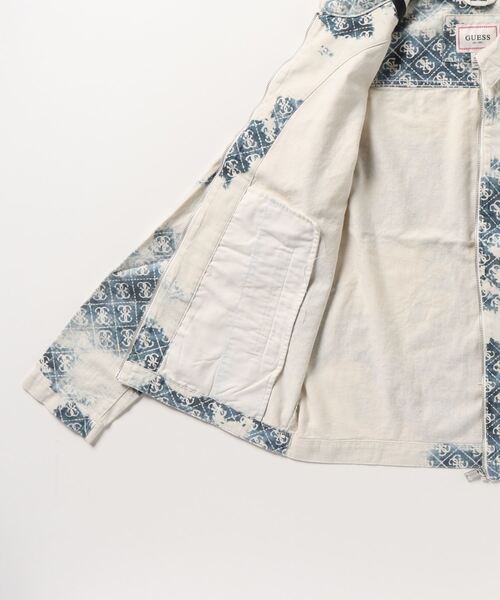 Guess(ゲス)の「Malik Jacket(ブルゾン・メンズ・ネイビー・SMALL/MEDIUM/LARGE/X-LARGE)」の3枚目の写真