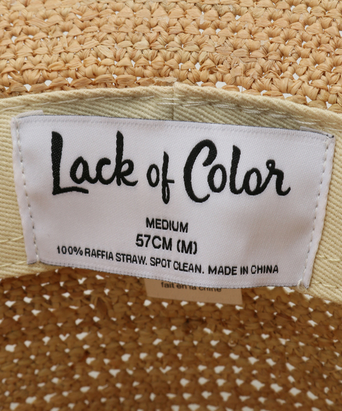 Lack of Color（ラックオブカラー）の「【LACK OF COLOR/ラックオブカラー】THE INCA BUCKET HAT：バケットハット（ハット・レディース・アイボリー・MEDIUM）」の10枚目の写真