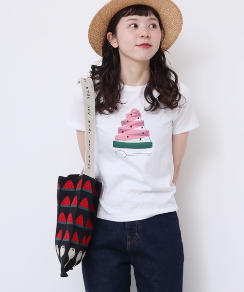 peu pres(プープレ)の「すいかニットバッグ(ショルダーバッグ・レディース・ブラック・FREE)」の10枚目の写真