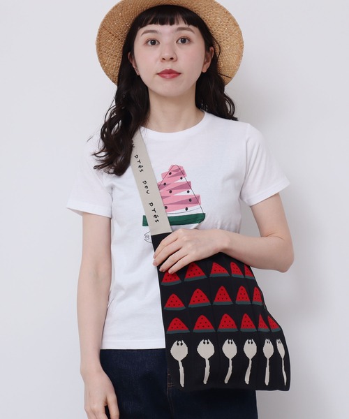 peu pres(プープレ)の「すいかニットバッグ(ショルダーバッグ・レディース・ブラック・FREE)」の13枚目の写真