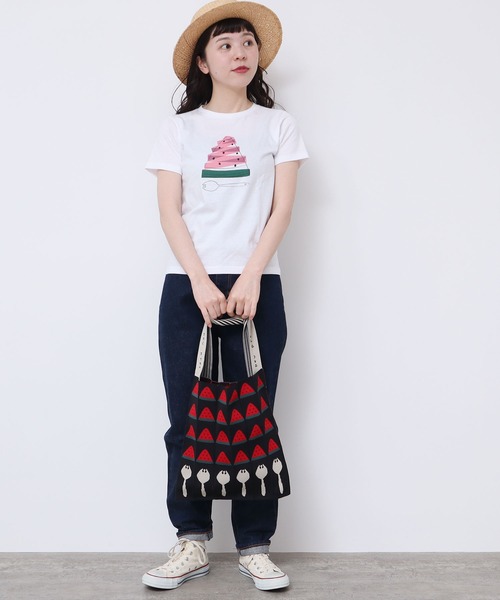 peu pres(プープレ)の「すいかニットバッグ(ショルダーバッグ・レディース・ブラック・FREE)」の18枚目の写真