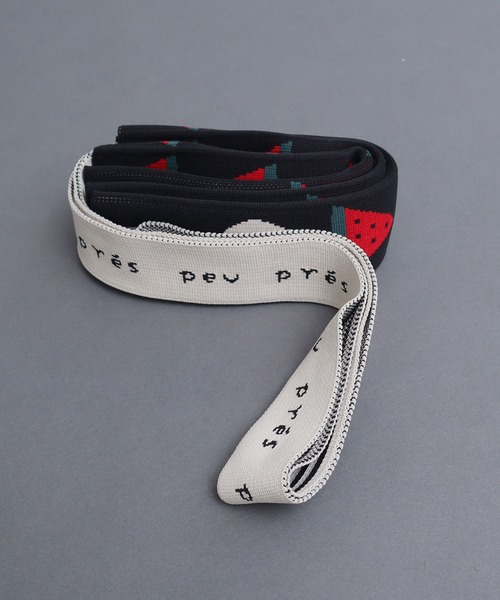 peu pres(プープレ)の「すいかニットバッグ(ショルダーバッグ・レディース・ブラック・FREE)」の5枚目の写真