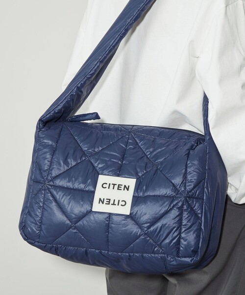 CITEN（シテン）の「＜CITEN＞パデッド ビッグ ショルダー（ショルダーバッグ・レディース・ホワイト/コバルトブルー/ブラック/ライトブルー/ネイビー/ベージュ/ダークグレー/その他4・FREE）」の6枚目の写真