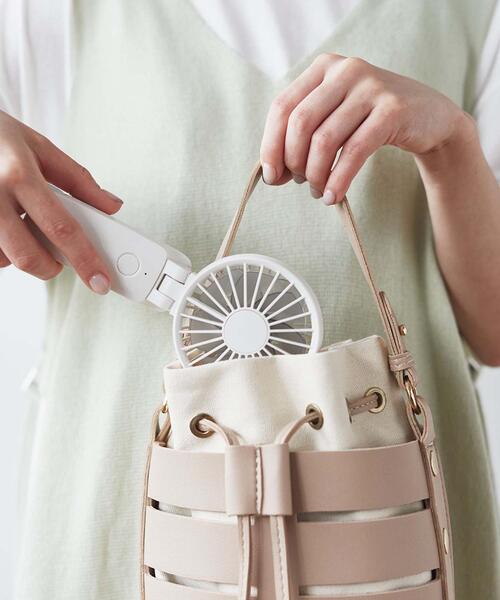 UNITED ARROWS(ユナイテッドアローズ)の「<RHYTHM(リズム)>SILKYWIND モバイルファン(その他雑貨・レディース・ライトブルー/ホワイト/ダークグレー・FREE)」の21枚目の写真