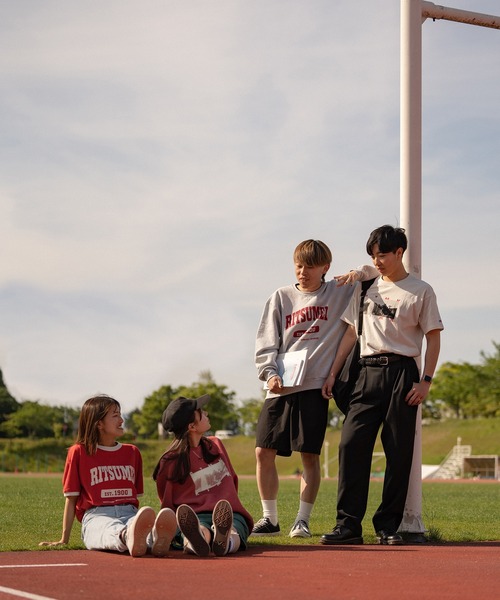 Russell Athletic(ラッセルアスレティック)の「【RITSUMEIKAN UNIVERSITY】カレッジロゴスウェット A(スウェット・メンズ・グレー/レッド・XL/S/M/L)」の10枚目の写真