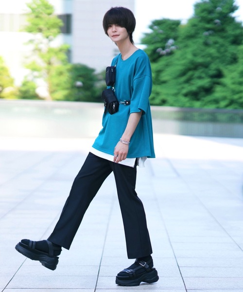 ADRER（アドラー）の「パンツ（その他パンツ・メンズ・ブルー・MEDIUM）」の4枚目の写真