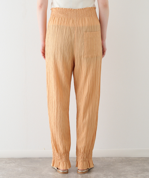 SLOBE citron.(スローブシトロン)の「SLOBE citron. フリルジョガーパンツ(その他パンツ・レディース・ブラック/オレンジ・FREE)」の22枚目の写真