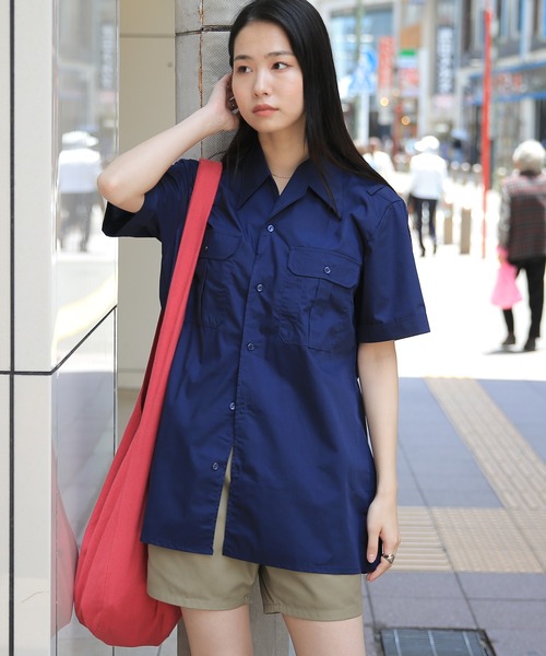 MILITARY(ミリタリー)の「実物 新品 デッドストック スペイン軍 80~90’s ショートスリーブ オフィサーシャツ(シャツ/ブラウス・メンズ・ネイビー・37/38/39/40/41)」の19枚目の写真