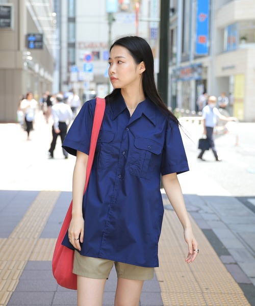 MILITARY(ミリタリー)の「実物 新品 デッドストック スペイン軍 80~90’s ショートスリーブ オフィサーシャツ(シャツ/ブラウス・メンズ・ネイビー・37/38/39/40/41)」の22枚目の写真