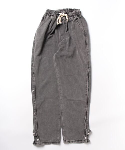 Burner（バーナー）の「【OKUOKU　0909】サイドボタン　ワイド　パンツ　oku-bottom-692076838285-42　Y（デニムパンツ・メンズ・グレー・M/L/S）」の2枚目の写真