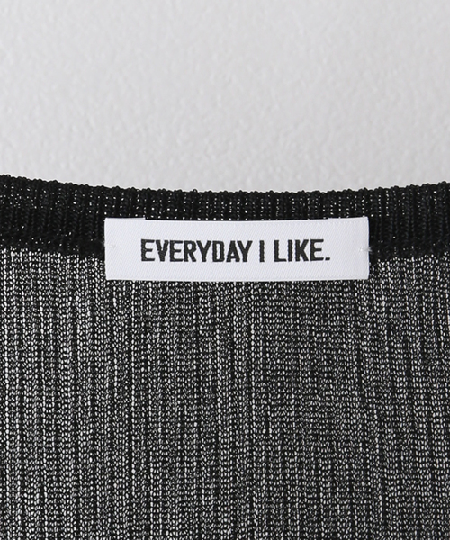 AP STUDIO（エーピーストゥディオ）の「シアーリブタンクトップ（タンクトップ・レディース・ブラック・FREE）」の14枚目の写真