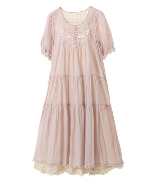 PINK HOUSE（ピンクハウス）の「天日干しローンワンピース（ワンピース  