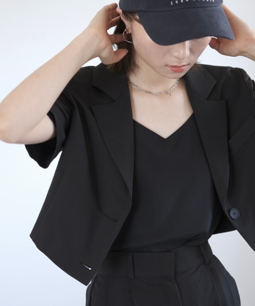 Reurie'（レウリィ）の「スクエアチェーンネックレス / チョーカー シルバー ゴールド マンテル（ネックレス・レディース・シルバー/ゴールド・FREE）」の8枚目の写真