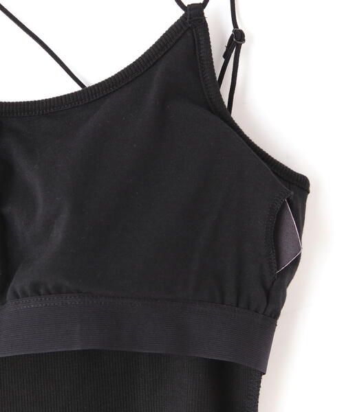 FREE'S MART（フリーズマート）の「カップ付きキャミソール（キャミソール・レディース・ホワイト/ブラック・FREE）」の8枚目の写真